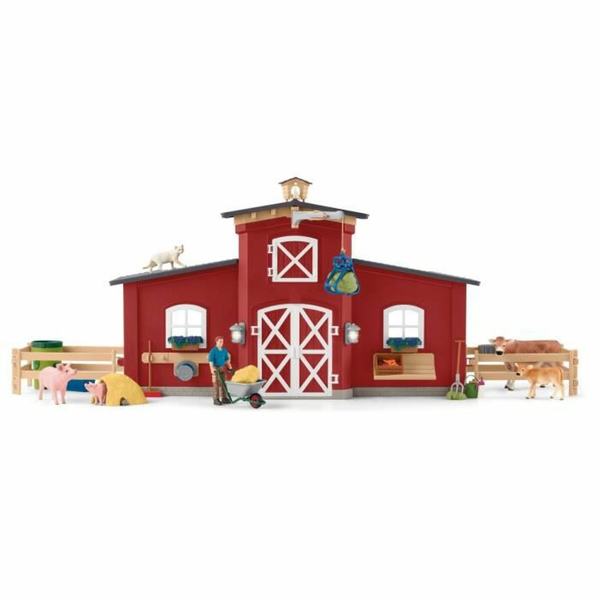 Casa Infantil de Brincar Schleich 42606 Vermelho - EcoNest