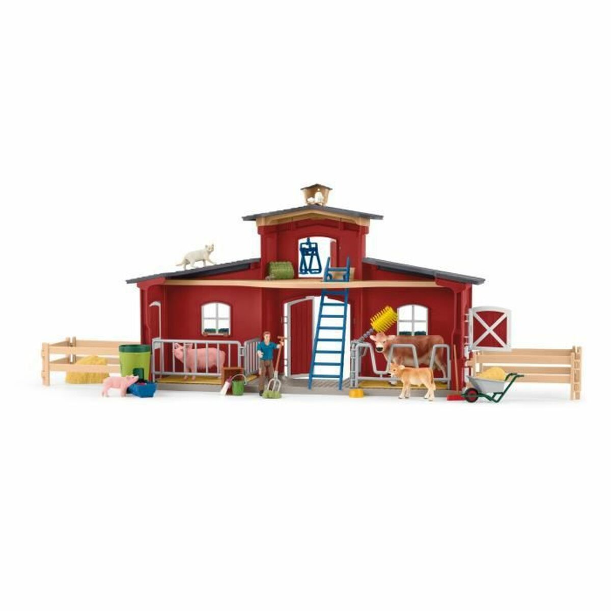 Casa Infantil de Brincar Schleich 42606 Vermelho - EcoNest