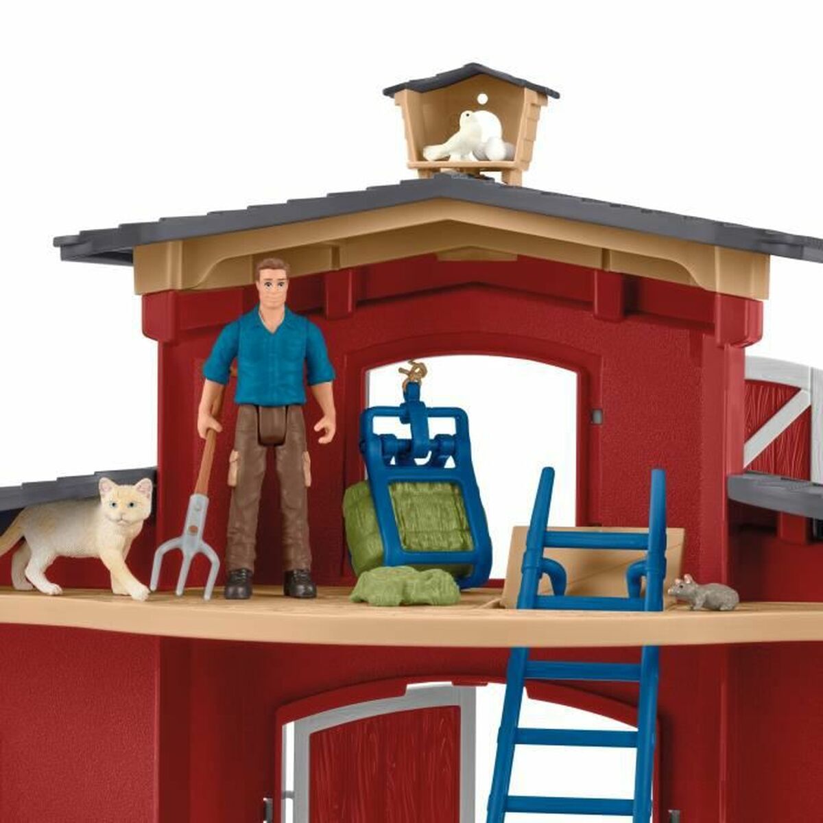 Casa Infantil de Brincar Schleich 42606 Vermelho - EcoNest