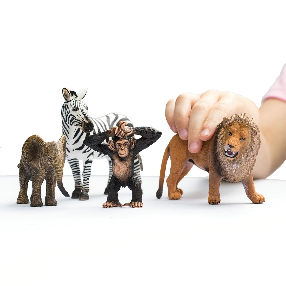 Figuras de animais Schleich 42387 Wild Life: Safari 4 Peças Plástico - EcoNest