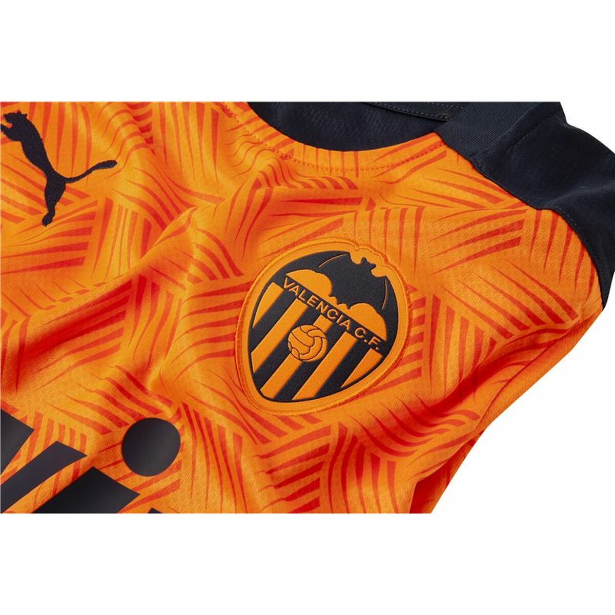 T-Shirt de Futebol de Manga Curta Homem Puma Valencia CF 2 - EcoNest