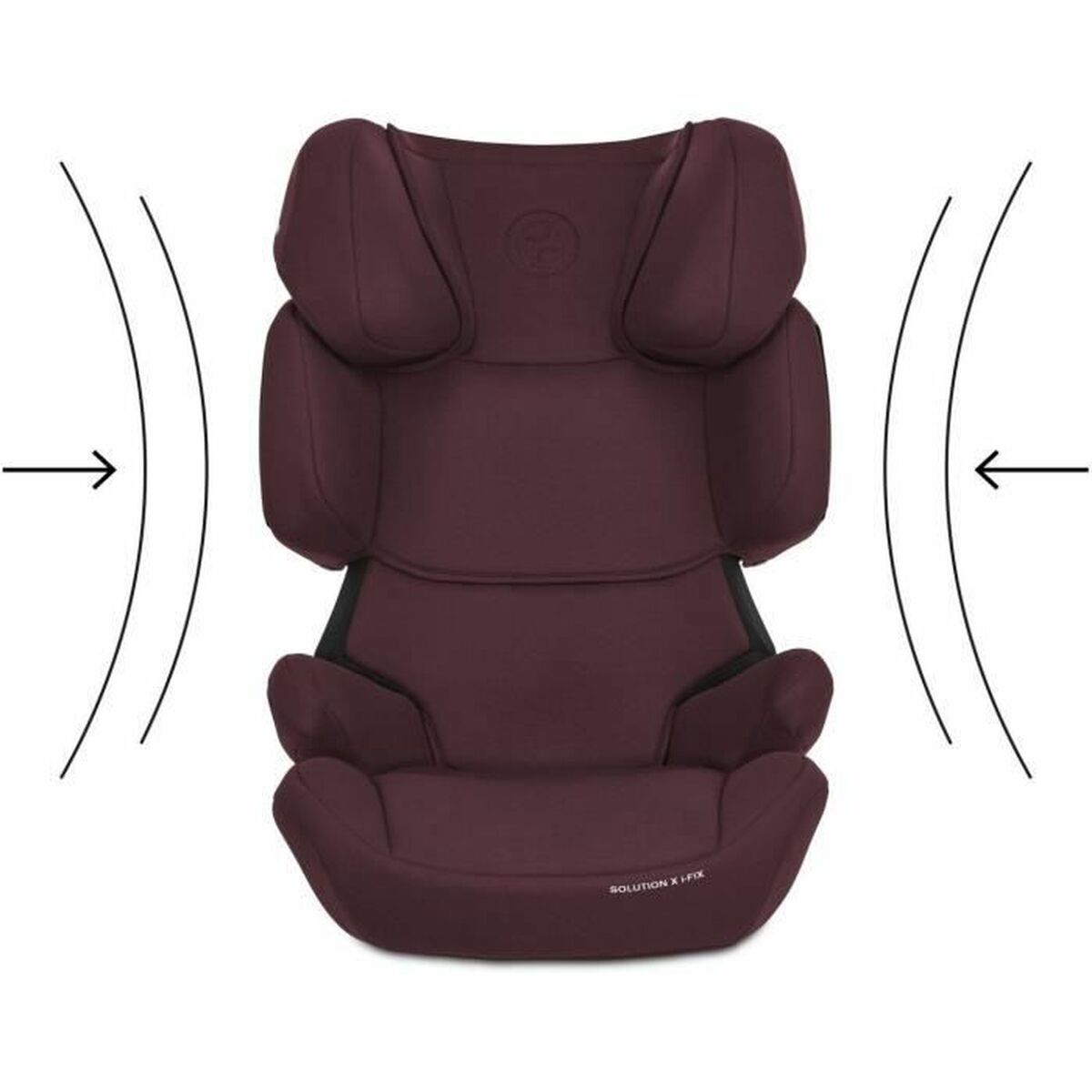 Cadeira para Automóvel Cybex Solution X i-Fix Rumba Vermelho ISOFIX Vermelho Escuro - EcoNest