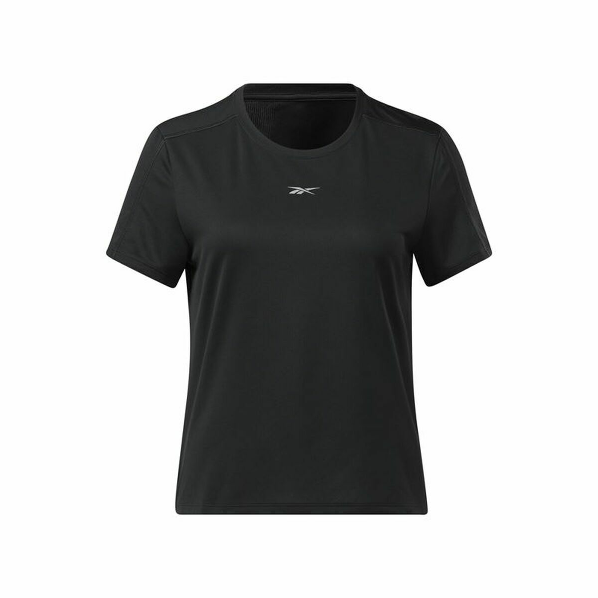 Camisola de Manga Curta Mulher Reebok Speedwick Preto - EcoNest