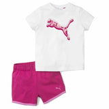 Conjunto Desportivo para Crianças Puma Minicats Alpha Cor de Rosa - EcoNest