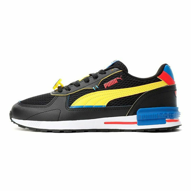 Sapatilhas de Desporto Infantis Puma Graviton SMILEYWORLD Jr Preto - EcoNest