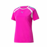 T-Shirt de Desporto de Manga Curta Puma Team Fúcsia - EcoNest