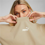 Camisola de Manga Curta Mulher Puma Colorblock Bege - EcoNest