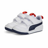 Ténis Casual Criança Puma Multiflex SL V Azul Branco - EcoNest