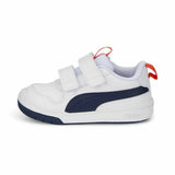 Ténis Casual Criança Puma Multiflex SL V Azul Branco - EcoNest