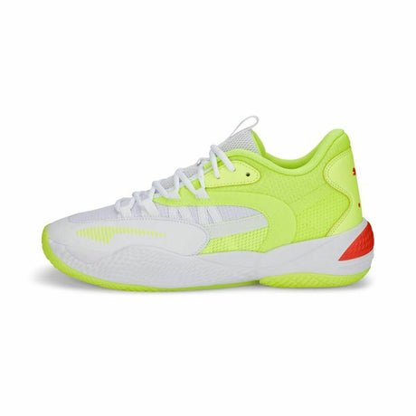 Sapatilhas de Basquetebol para Adultos Puma Court Rider 2.0 Glow Stick Amarelo Homem - EcoNest