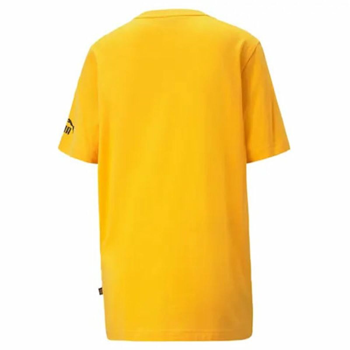 Camisola de Manga Curta Homem Puma Essential Logo Repeat Graphic Amarelo - EcoNest