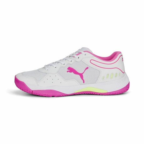 Sapatilhas de Pádel para Adultos Puma Solarsmash RCT Branco Cor de Rosa - EcoNest