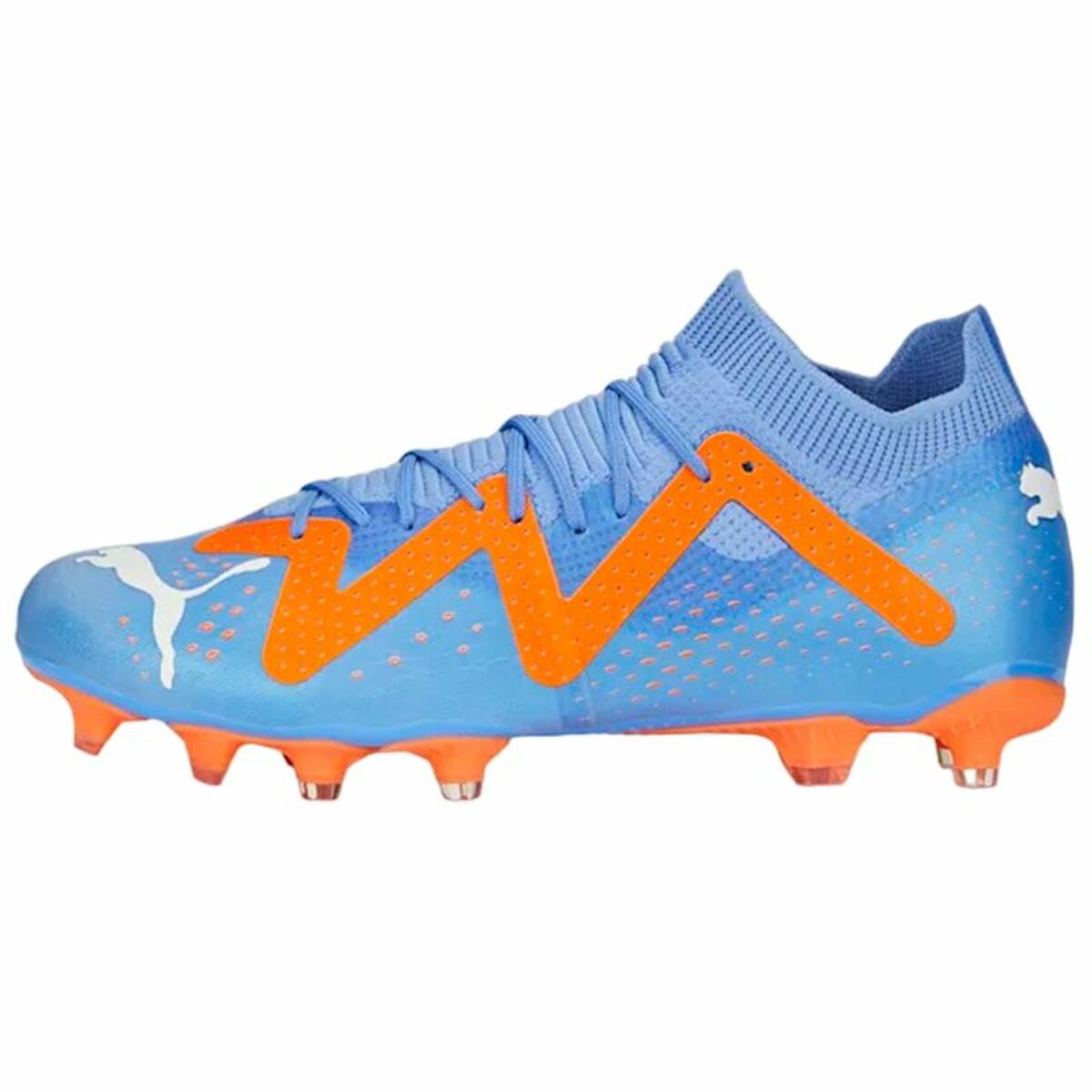 Chuteiras para Adultos Puma Future Match Fg/Ag Glimmer Azul Laranja Mulher - EcoNest