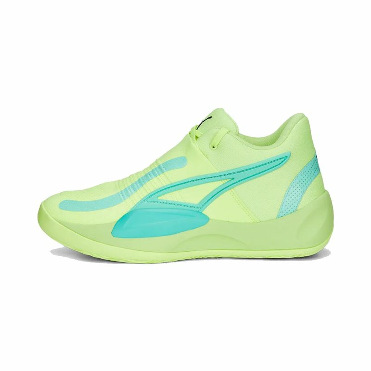 Sapatilhas de Basquetebol para Adultos Puma Rise Verde limão - EcoNest