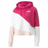 Polar com Capuz Mulher Puma Power Cat Cor de Rosa - EcoNest