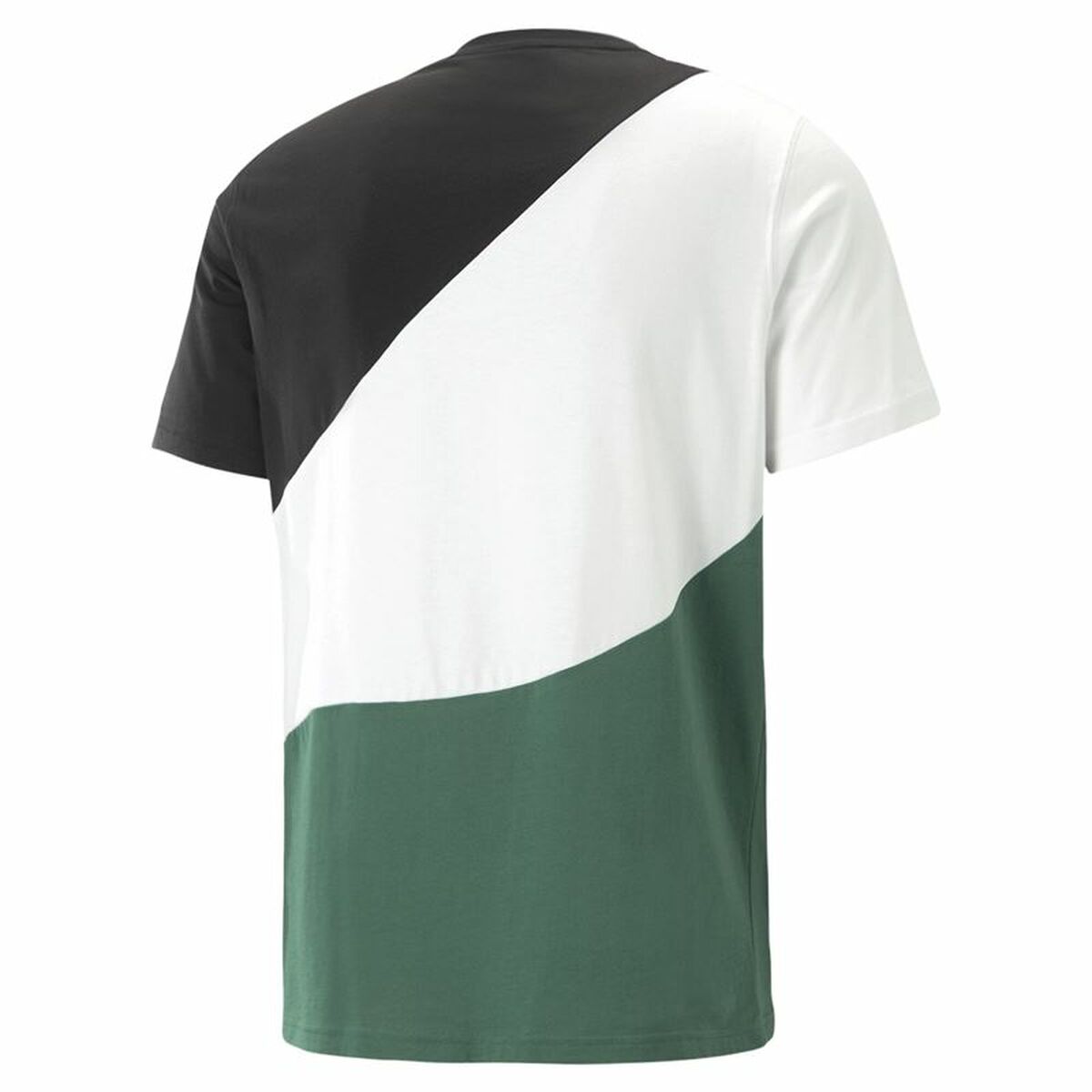 T-shirt Puma Power Cat Verde Homem - EcoNest