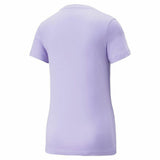 Camisola de Manga Curta Mulher Puma Ess+ Nova Shine Lavanda Mulher - EcoNest