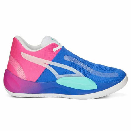 Sapatilhas de Basquetebol para Adultos Puma Rise Cor de Rosa Azul - EcoNest