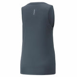 Camisola de Manga Curta Mulher Puma Run Favorite Tank Azul escuro Mulher - EcoNest