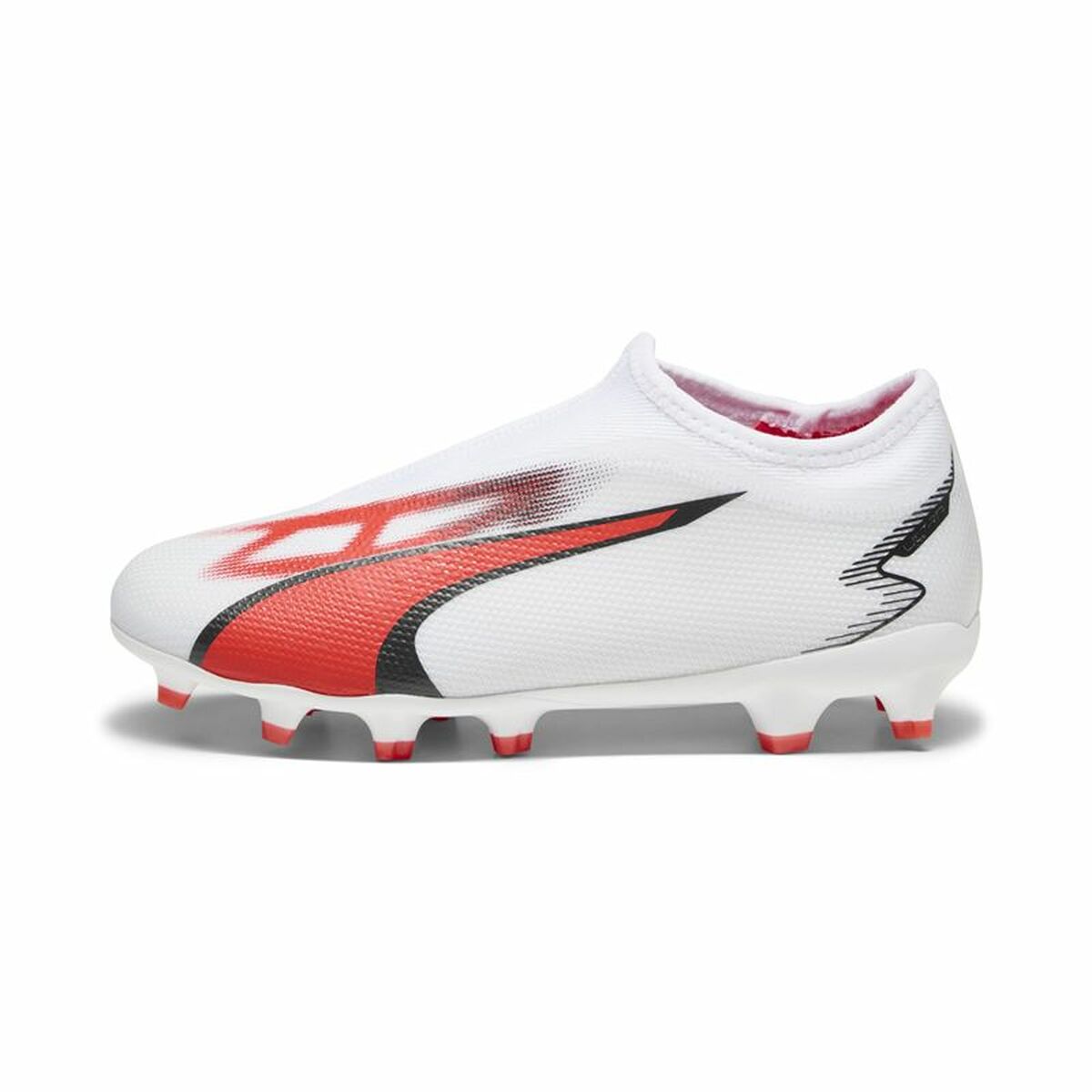 Chuteiras Infantis Puma Ultra Match Ll Rojo/Blanco - EcoNest