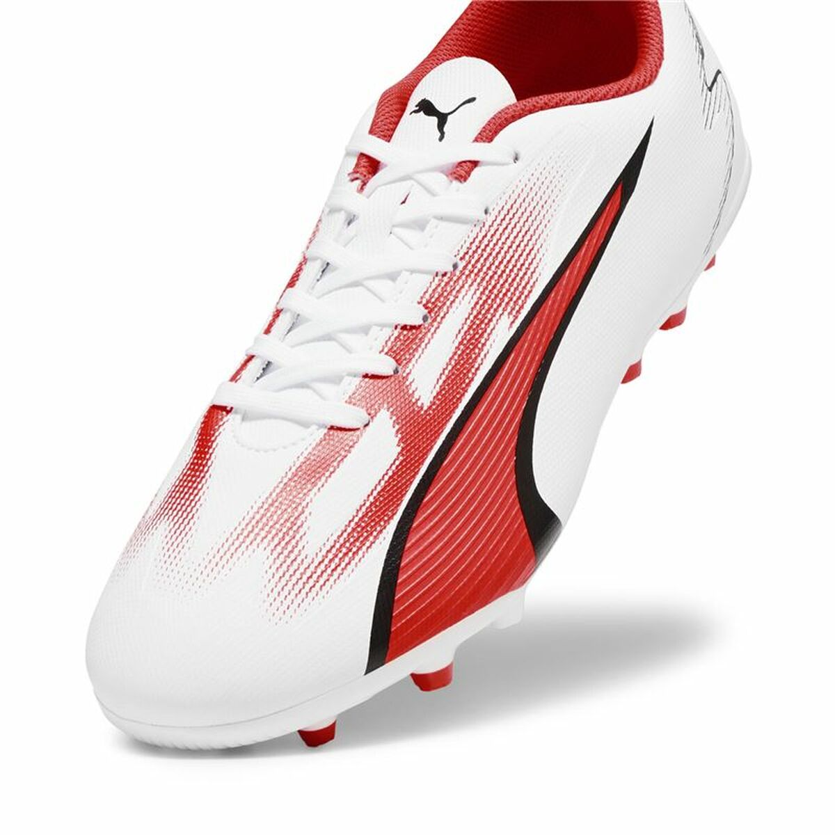 Chuteiras para Adultos Puma Ultra Play MG Branco Vermelho - EcoNest