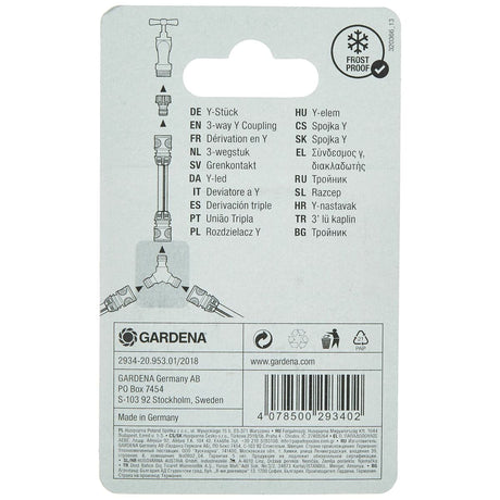 Conector Gardena 2934-20 1/2 "- 3/4 " - EcoNest