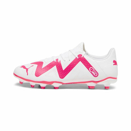 Chuteiras para Adultos Puma Future Play FG/AG Branco Fúcsia - EcoNest