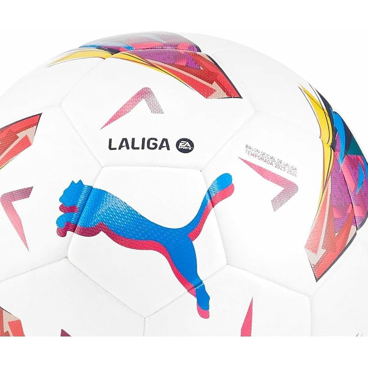 Bola de Futebol Puma LALIGA 1 HYB 084108 01 Branco Sintético Tamanho 5 - EcoNest