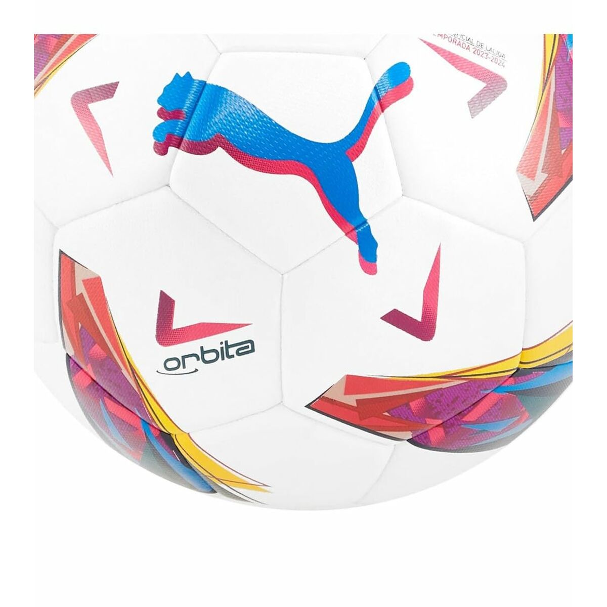 Bola de Futebol Puma LALIGA 1 HYB 084108 01 Branco Sintético Tamanho 5 - EcoNest