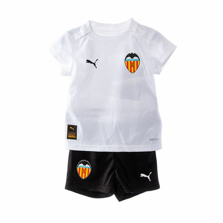 Conjunto de Desporto para Bebé Puma Valencia CF Branco Preto - EcoNest