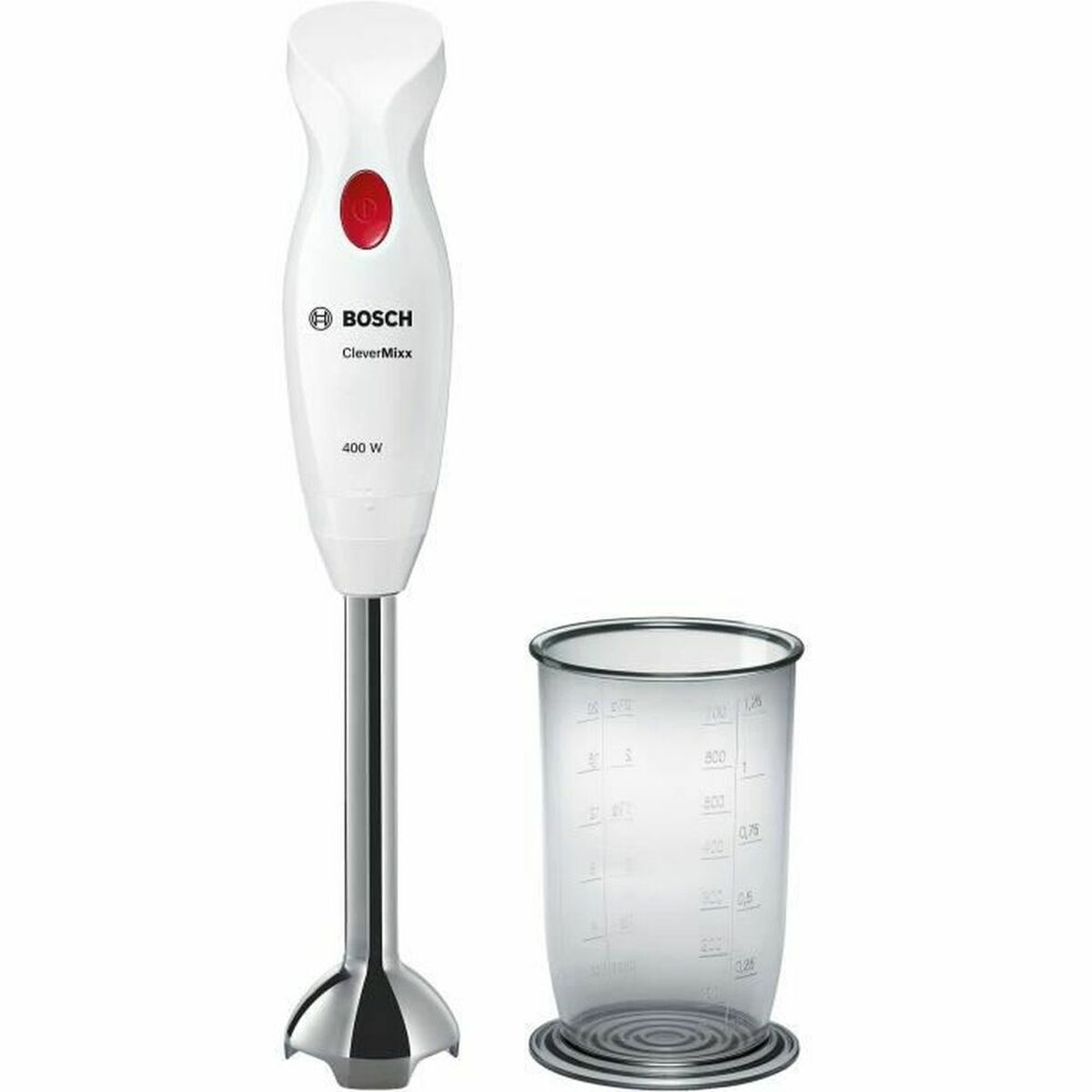 Batedora de Mão BOSCH MSM24100 CleverMixx Branco 400 W - EcoNest