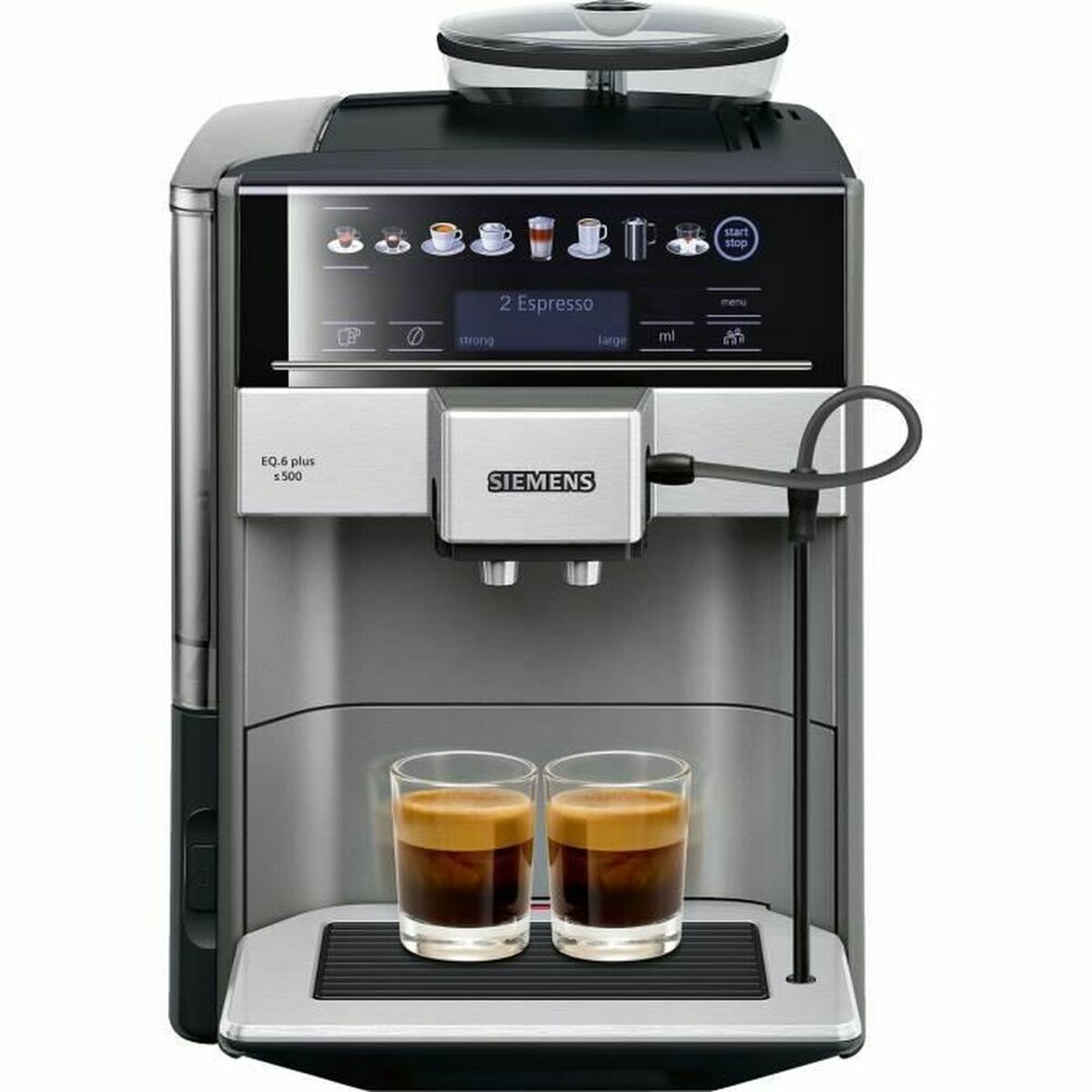 Cafeteira Superautomática Siemens AG TE655203RW Preto Cinzento Prateado 1500 W 19 bar 2 Kopjes 1,7 L - EcoNest