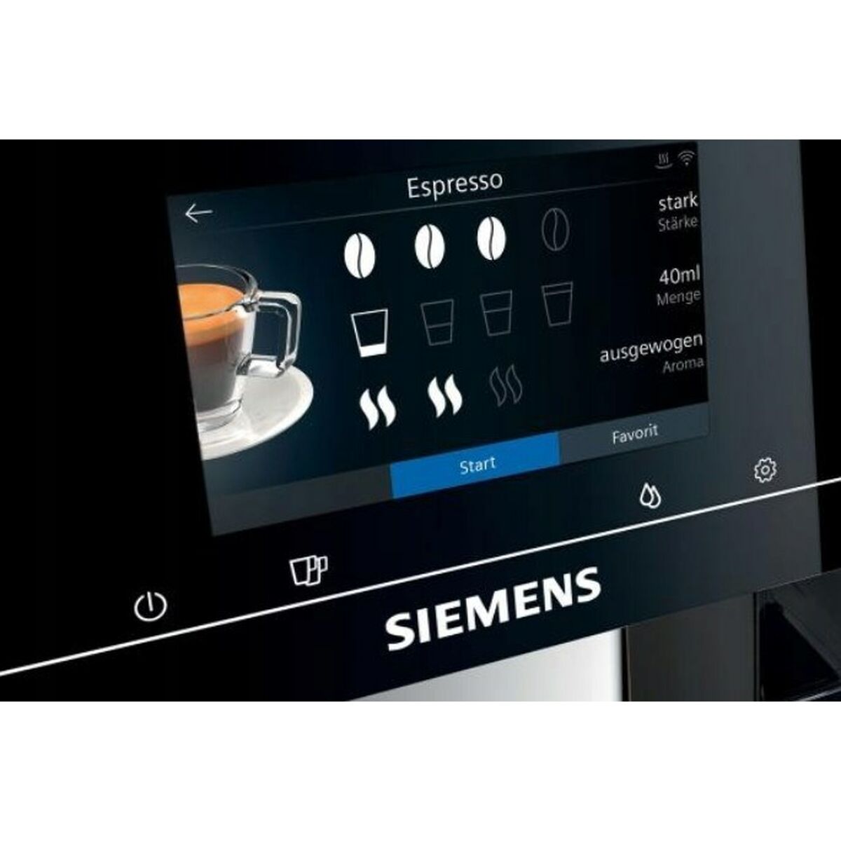 Cafeteira Superautomática Siemens AG TP703R09 Preto 1500 W 19 bar 2,4 L 2 Kopjes - EcoNest