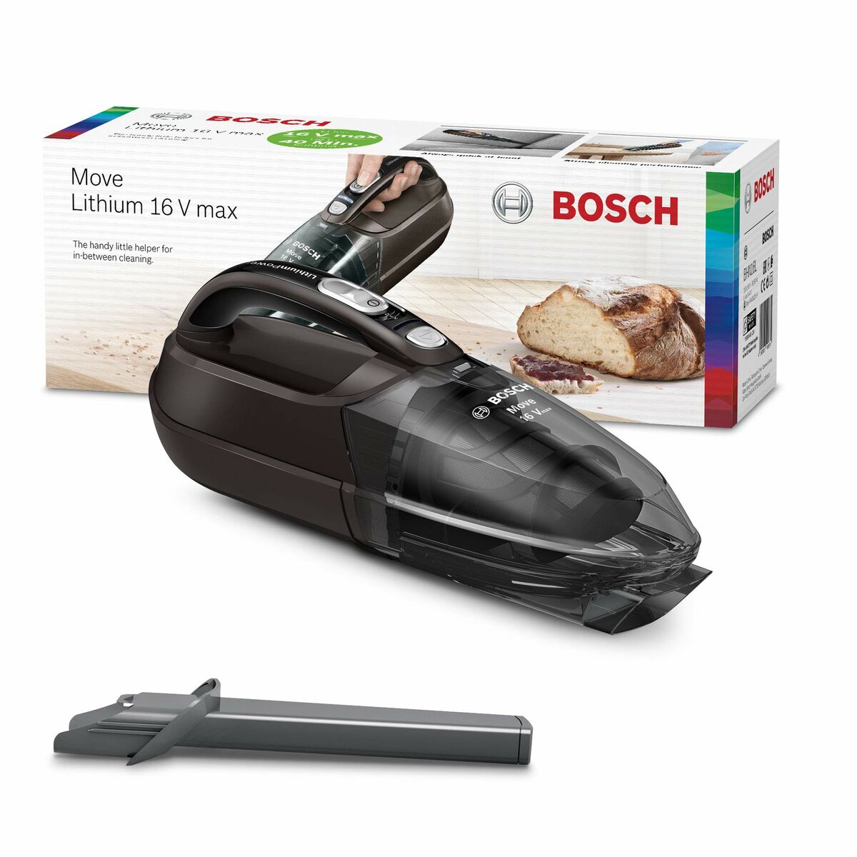 Aspirador de Mão BOSCH BHN16L 16 V 400 ml - EcoNest