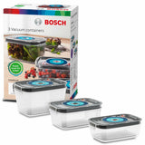 Conjunto de 3 Lancheiras BOSCH Tritan Plástico 700 ml 1 L 1,5 L (3 Unidades) - EcoNest