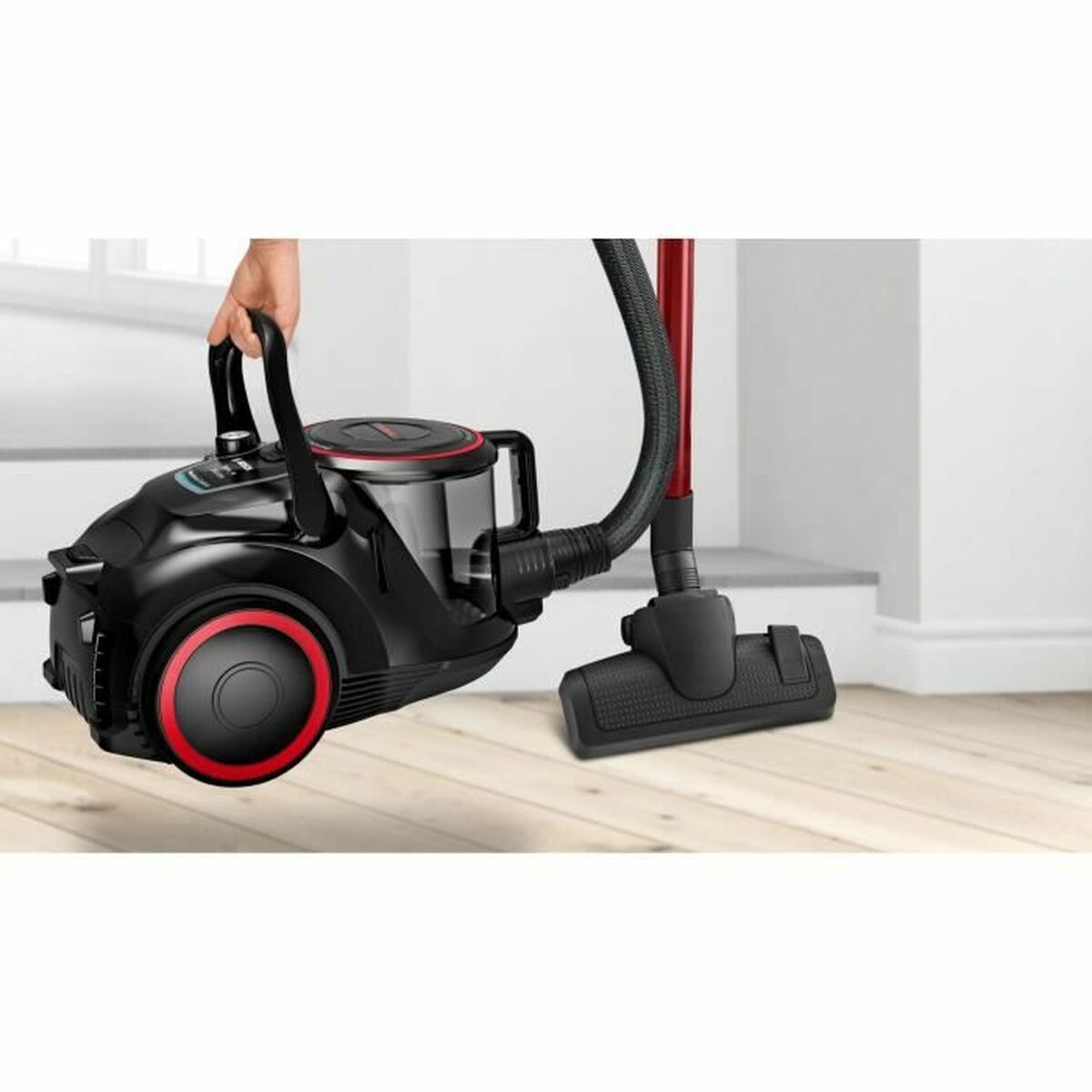 Aspirador BOSCH BGS41POW1 Preto Preto/Vermelho 700 W - EcoNest