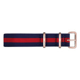 Correia para Relógio Paul Hewitt PH-SA-R-St-B-NR-20S Azul Vermelho - EcoNest