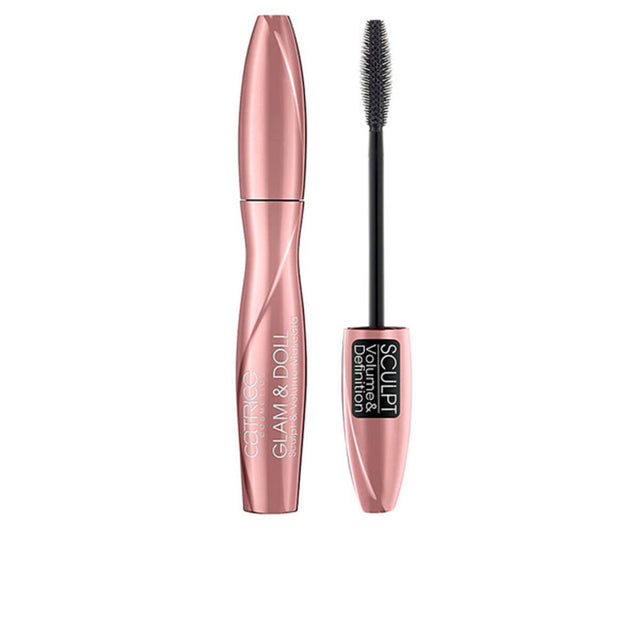 Rímel Efeito Volume Catrice Glam & Doll Nº 010 Preto (9,5 ml) - EcoNest