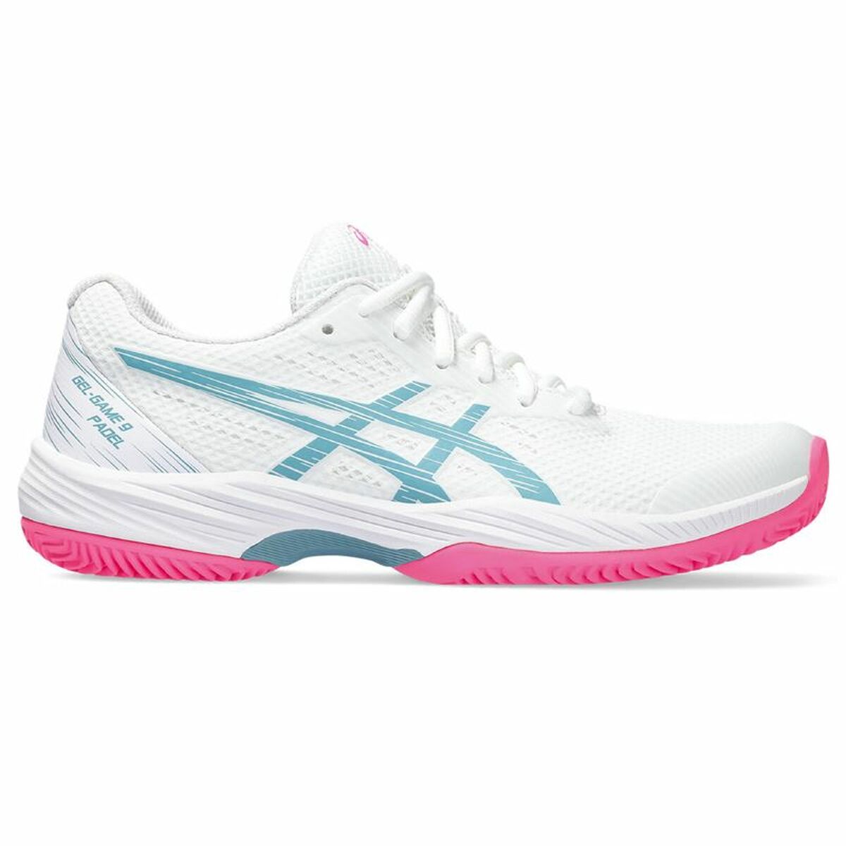 Sapatilhas de Pádel para Adultos Asics Gel-Game 9 Mulher Branco - EcoNest