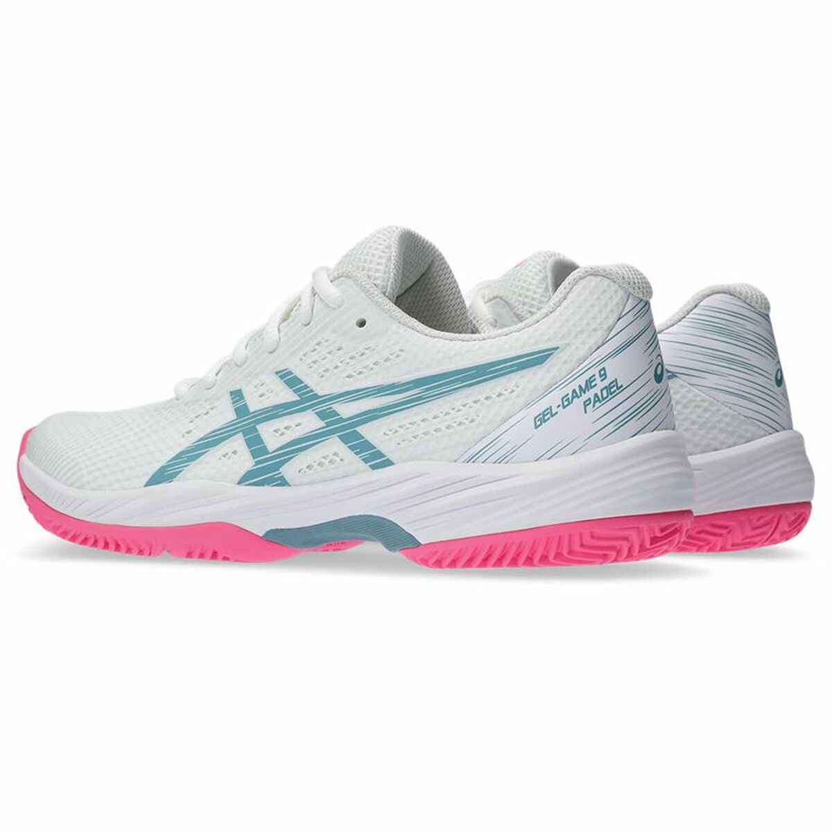 Sapatilhas de Pádel para Adultos Asics Gel-Game 9 Mulher Branco - EcoNest