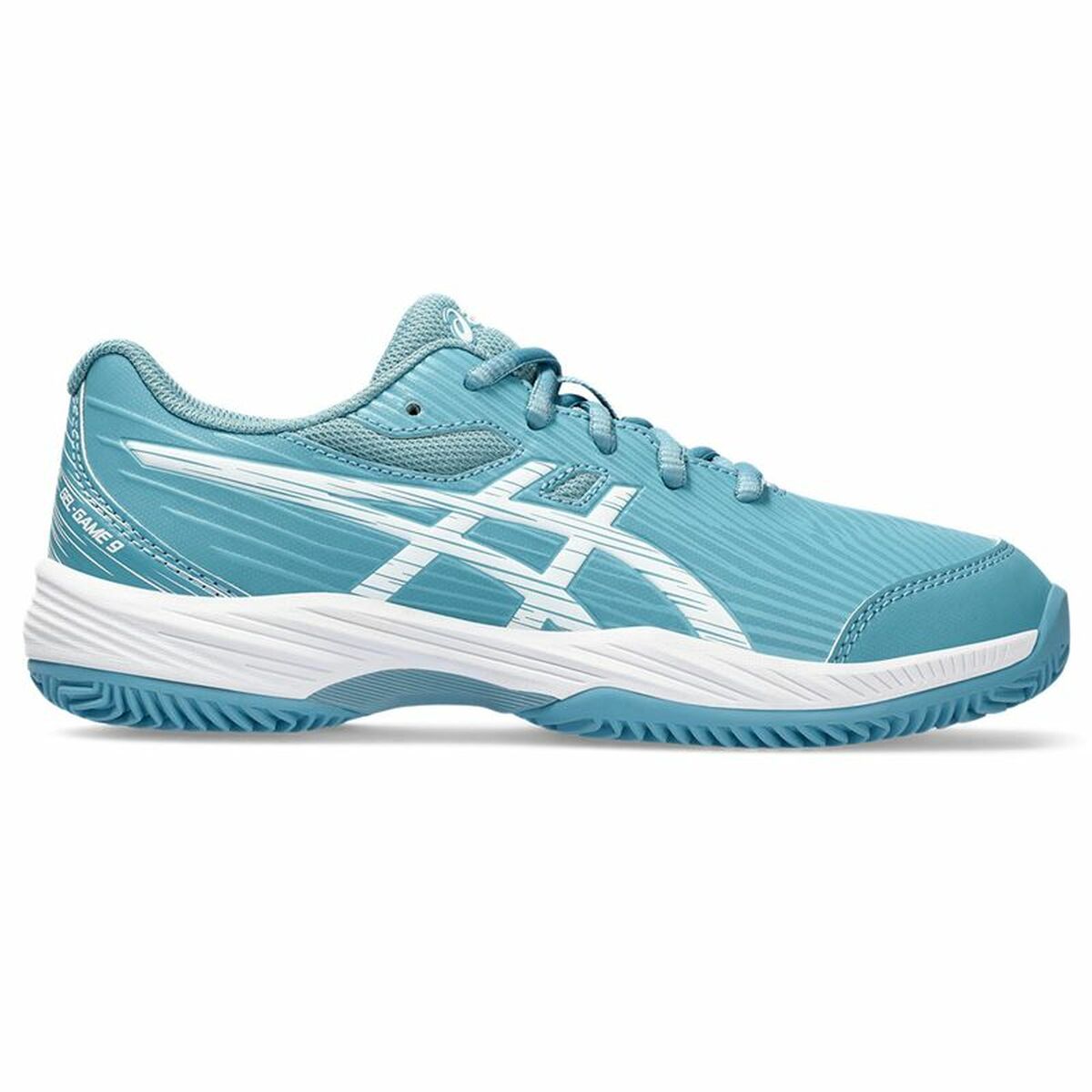 Sapatilhas de Ténis Infantis Asics Gel-Game 9 Gs Clay/ Azul Claro - EcoNest