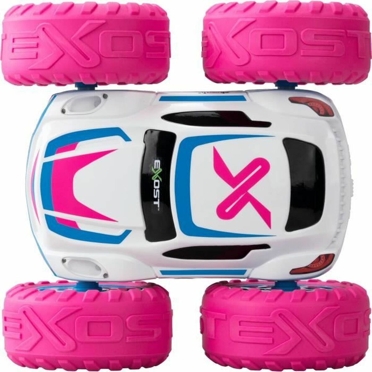 Carro Rádio Controlo Exost Branco/Rosa - EcoNest