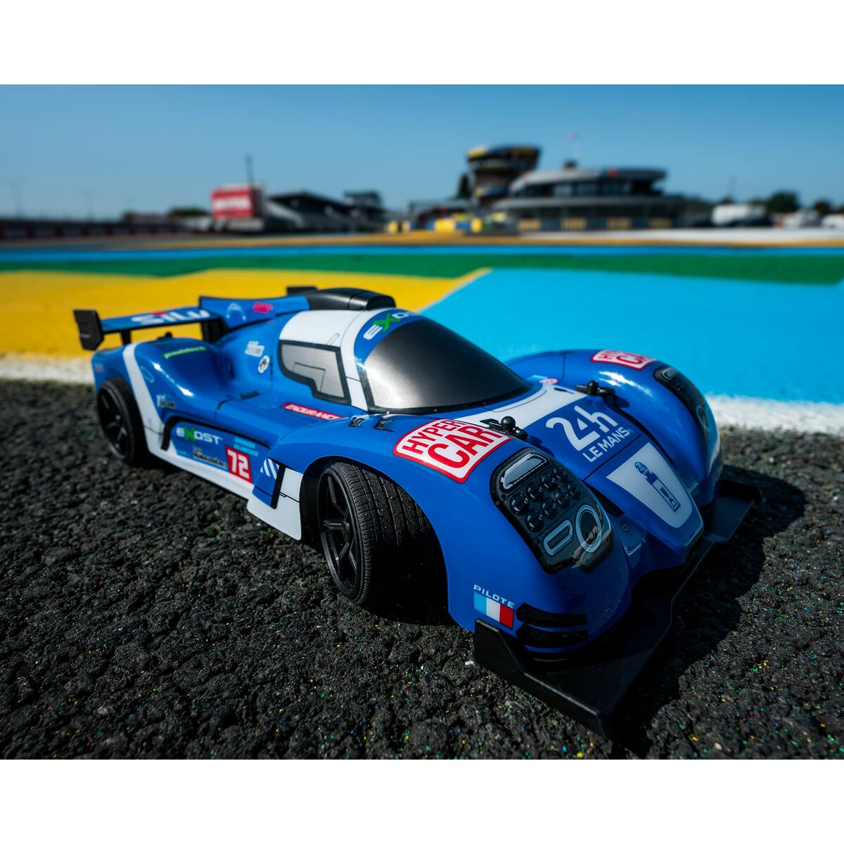 Carro Rádio Controlo Exost 24h Le Mans 1:14 Azul - EcoNest