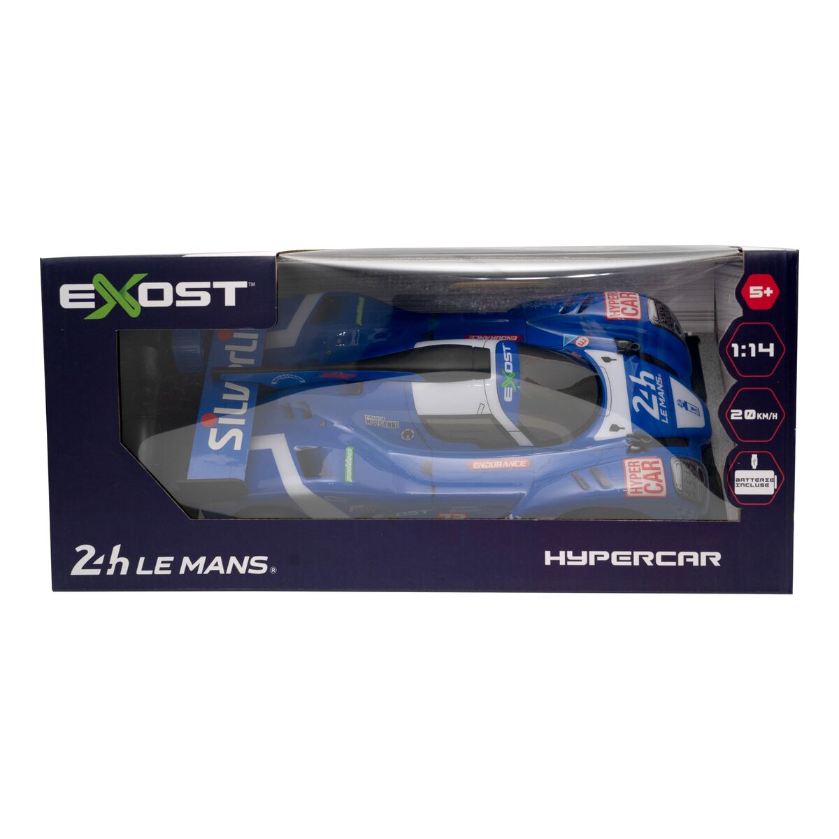 Carro Rádio Controlo Exost 24h Le Mans 1:14 Azul - EcoNest