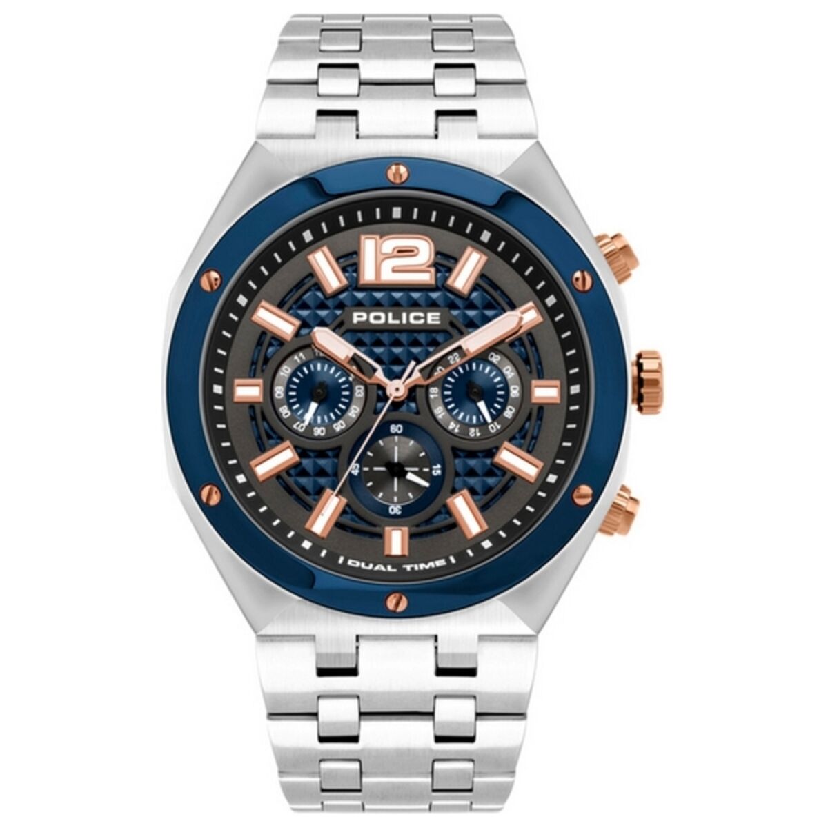 Relógio masculino Police PL15995JSTBL61M (Ø 46 mm) - EcoNest