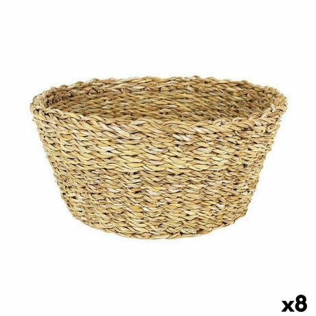 Cesta Multiusos Privilege Castanho 30 x 30 x 13 cm vime (8 Unidades) - EcoNest