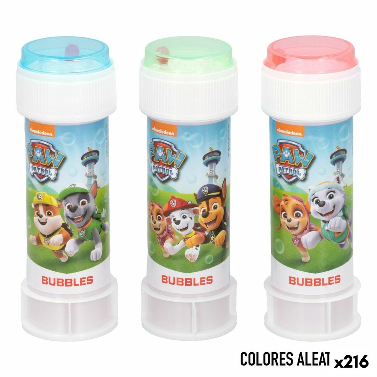Pompero The Paw Patrol 60 ml 3,8 x 11,5 x 3,8 cm (216 Unidades)