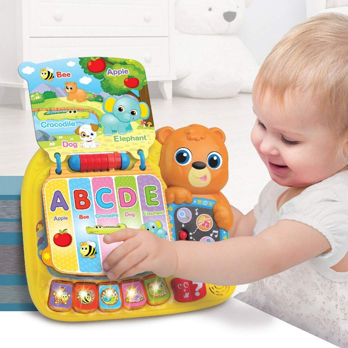 Libro interactivo infantil Winfun 26,5 x 4,5 x 23,5 cm ES (4 Unidades)