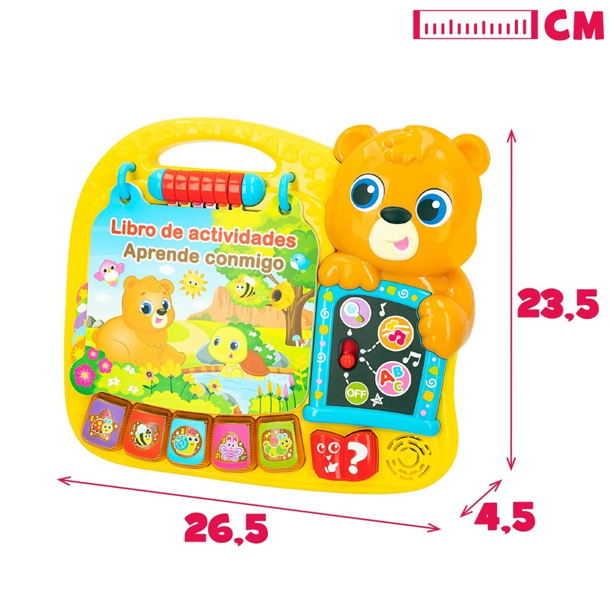 Libro interactivo infantil Winfun 26,5 x 4,5 x 23,5 cm ES (4 Unidades)