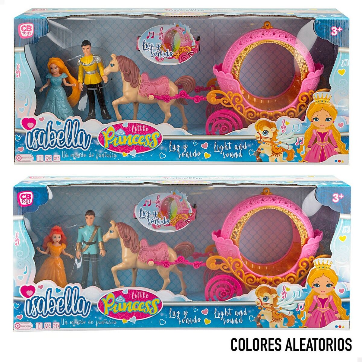 Playset Colorbaby Isabella 6 Units 28,5 x 14,5 x 7 cm Carriage